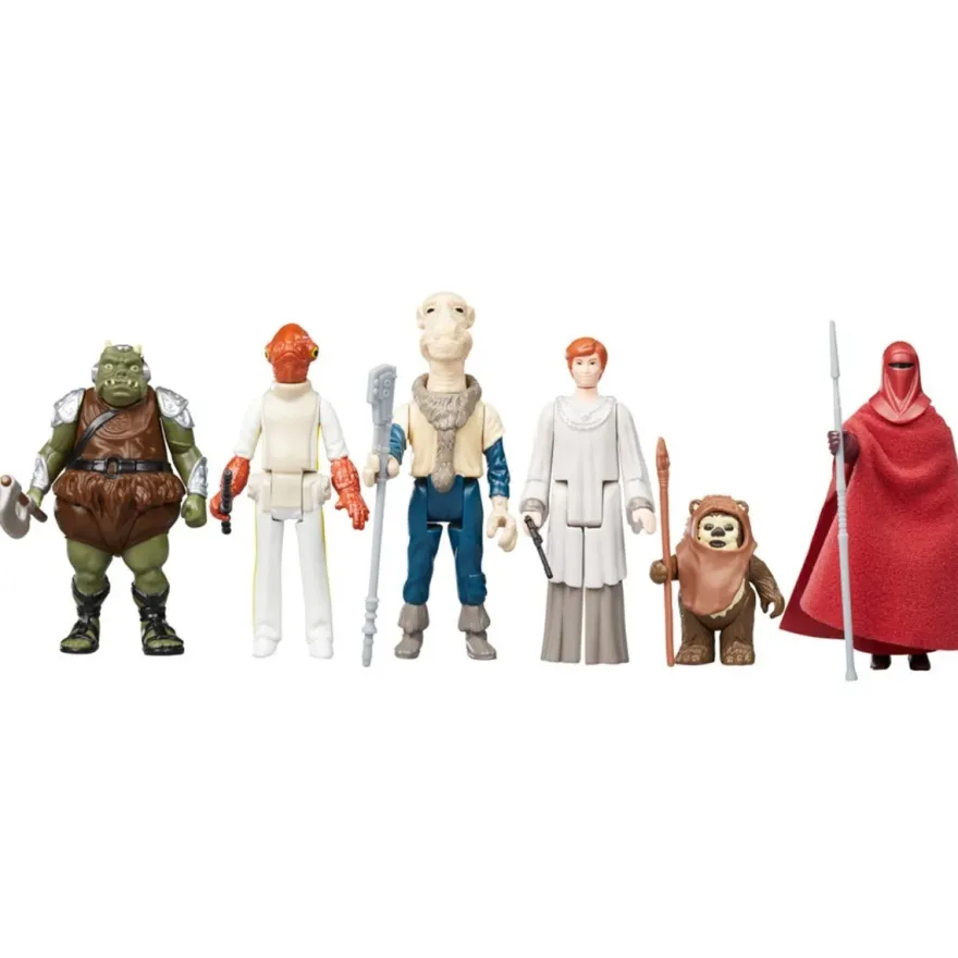 Star Wars The Retro Collection Die Rückkehr der Jedi-Ritter 3 3/4-Inch Actionfiguren 6er-Set