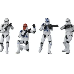 Star Wars The Vintage Collection Phase II Clone Trooper 3 3/4-Inch Actionfigur 4-Pack