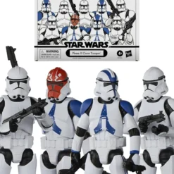 Star Wars The Vintage Collection Phase II Clone Trooper 3 3/4-Inch Actionfigur 4-Pack