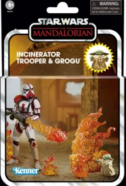 Star Wars Vintage Collection Actionfigur 10 cm Incinerator Trooper & Grogu (Deluxe)