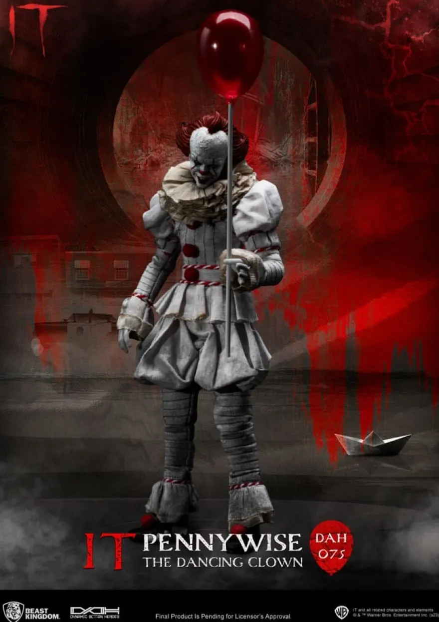 Stephen King's Es Dynamic 8ction Heroes Actionfigur 1:9 Pennywise 21 cm