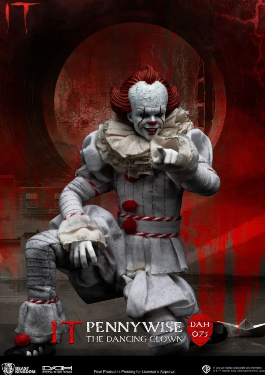 Stephen King's Es Dynamic 8ction Heroes Actionfigur 1:9 Pennywise 21 cm