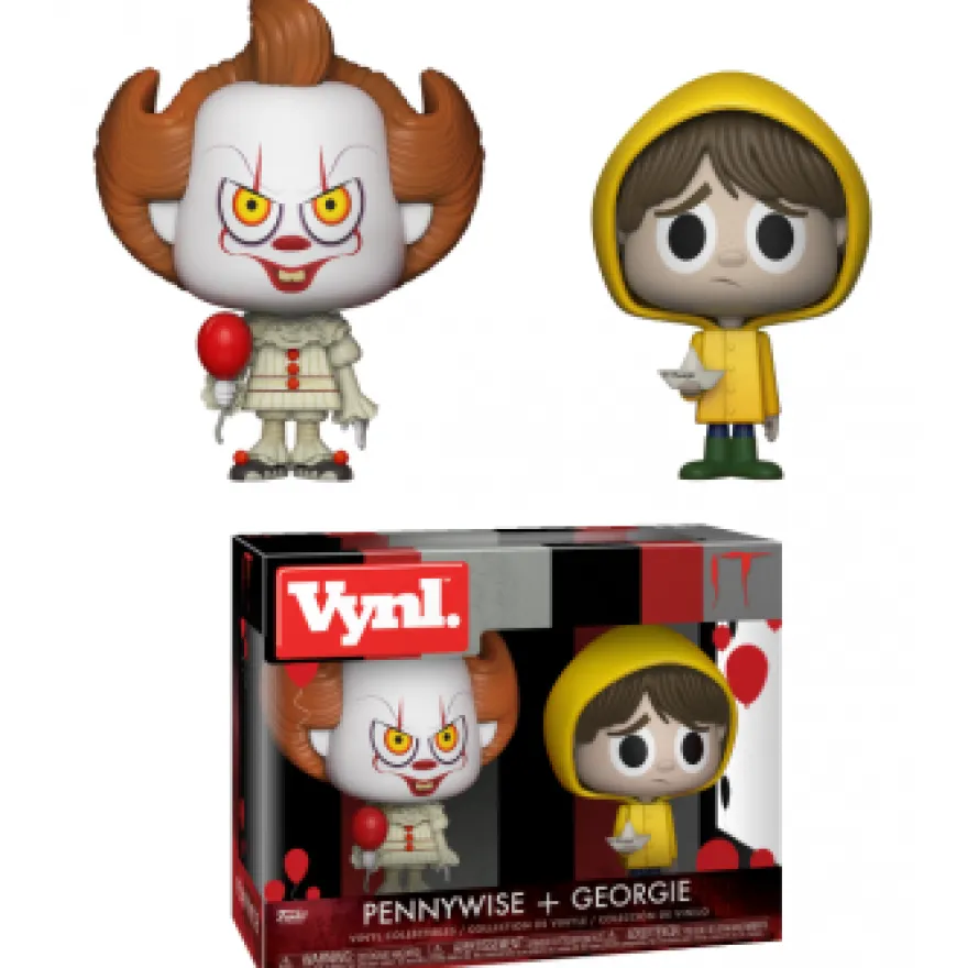 Stephen Kings It Funko VYNL Vinylfiguren Pennywise & Georgie (2-Pack)
