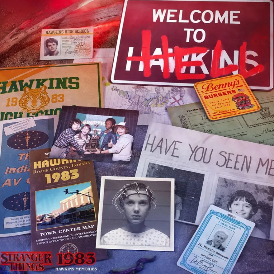 Stranger Things Hawkins Memories Kit Vecna´s Course Limited Edition