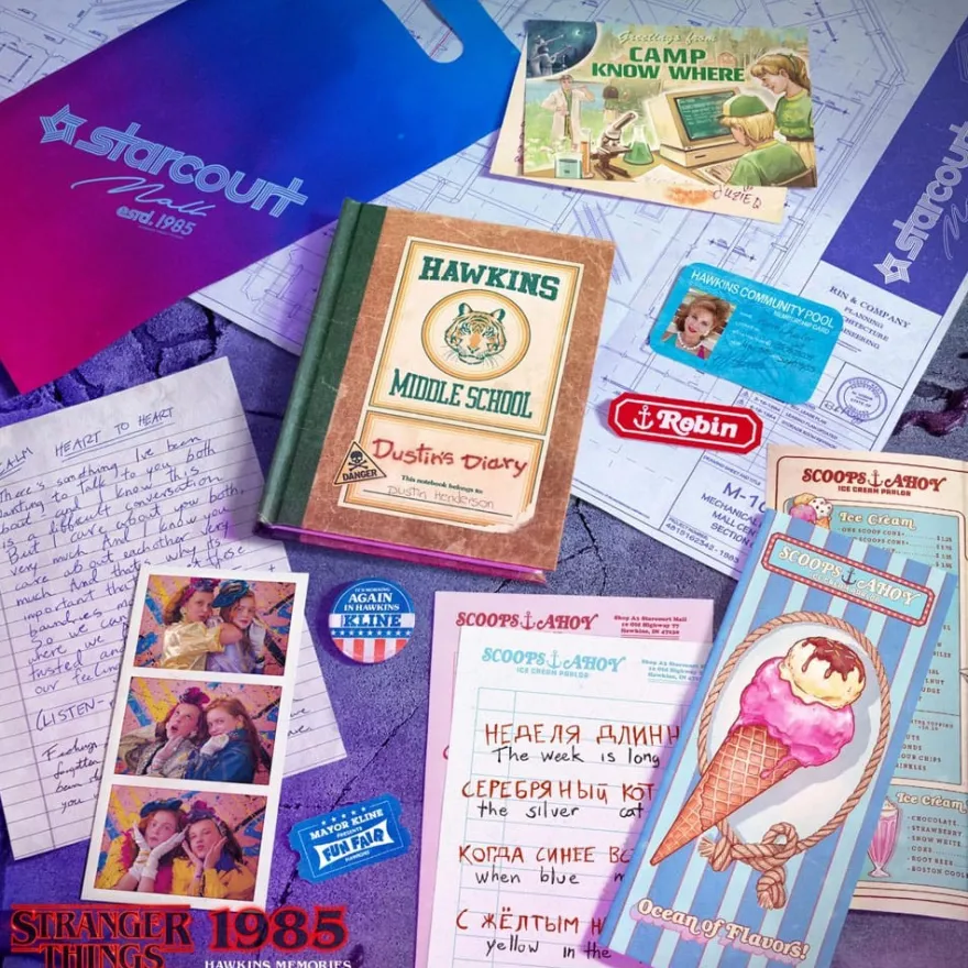 Stranger Things Hawkins Memories Kit Vecna´s Course Limited Edition