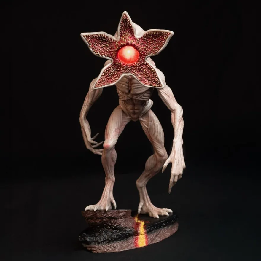 Stranger Things Lampe mit USB-C Demogorgon