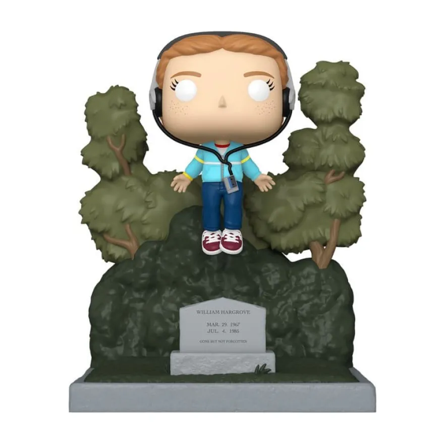 Stranger Things POP Moments Deluxe Vinyl Figur Max at Cemetery 9 cm