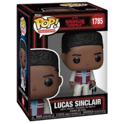 Stranger Things POP! Television Vinyl Figur Lucas Sinclair with Boombox 9 cm