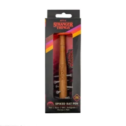 Stranger Things Stachelige Schlägerkugelschreiber & Stranger Things Anstecknadel