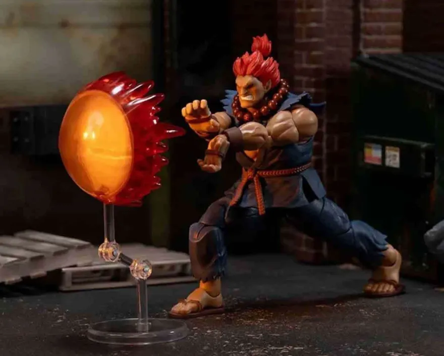 Street Fighter 2: Akuma - De Luxe Actionfigur Scale 1:12
