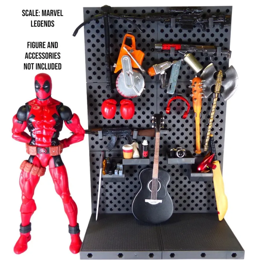 Super Action Stuff - The Ultimate Weapons Rack - 1/12