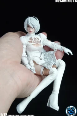 SUPER DUCK 1/12 Sexy Robot Kopf & Kostüm (White)