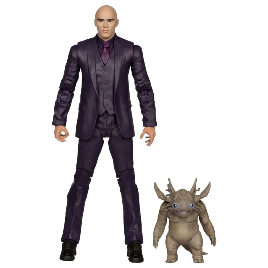 Superman (2025) DC Multiverse Deluxe Actionfigur Lex Luthor with Baby Kaiju (Theatrical Edition)