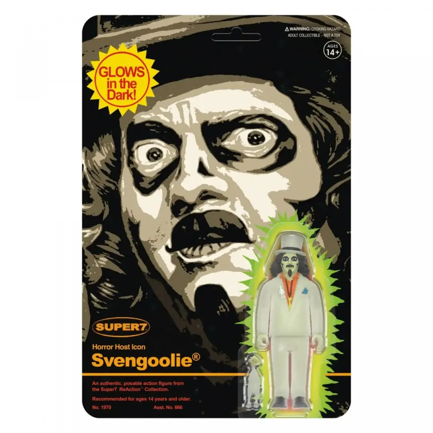 Svengoolie ReAction Actionfigur Wave 03 - Svengoolie (Monster Glow)