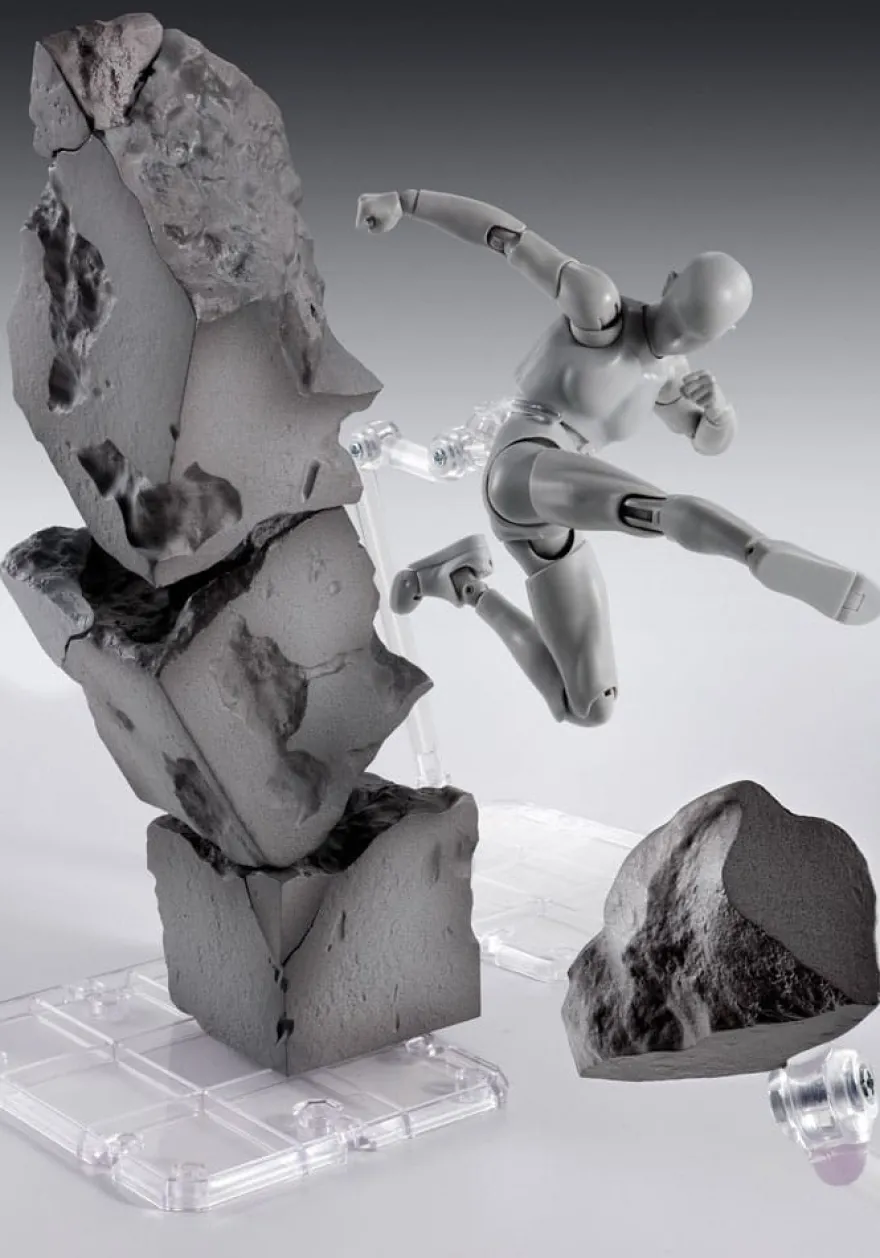 Tamashii Effect Actionfiguren-Zubehör Concrete Crash for S.H.Figuarts
