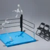 Tamashii Stage Actionfiguren-Zubehör Act Ring Corner & Folding Chair Set Neutral Ver.