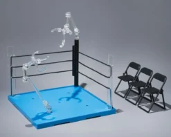 Tamashii Stage Actionfiguren-Zubehör Act Ring Corner & Folding Chair Set Neutral Ver.