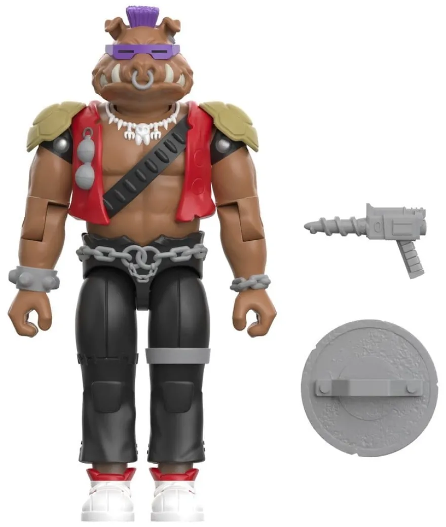Teenage Mutant Ninja Turtles ReAction+ Actionfigur Wave 02 Bebop