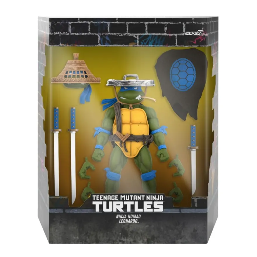 Teenage Mutant Ninja Turtles Ultimates Actionfigur Ninja Nomad Leonardo 18 cm