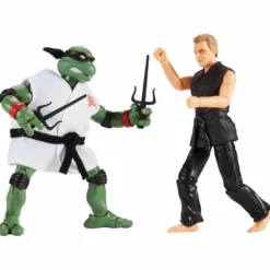 Teenage Mutant Ninja Turtles x Cobra Kai Actionfiguren Raphael vs. John Kreese (2-Pack)