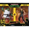 Teenage Mutant Ninja Turtles x Cobra Kai Actionfiguren Leonardo vs. Miguel Diaz (2-Pack)