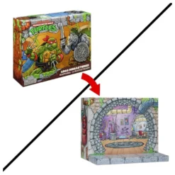 Teenage Mutant Ninja Turtles: Remastered Actionfiguren Raphael vs. Rocksteady