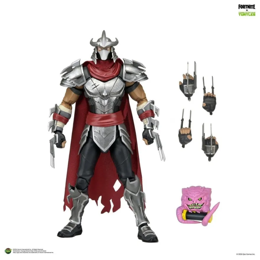 Teenage Mutant Ninja Turtles x Fortnite Actionfigur Shredder 18 cm