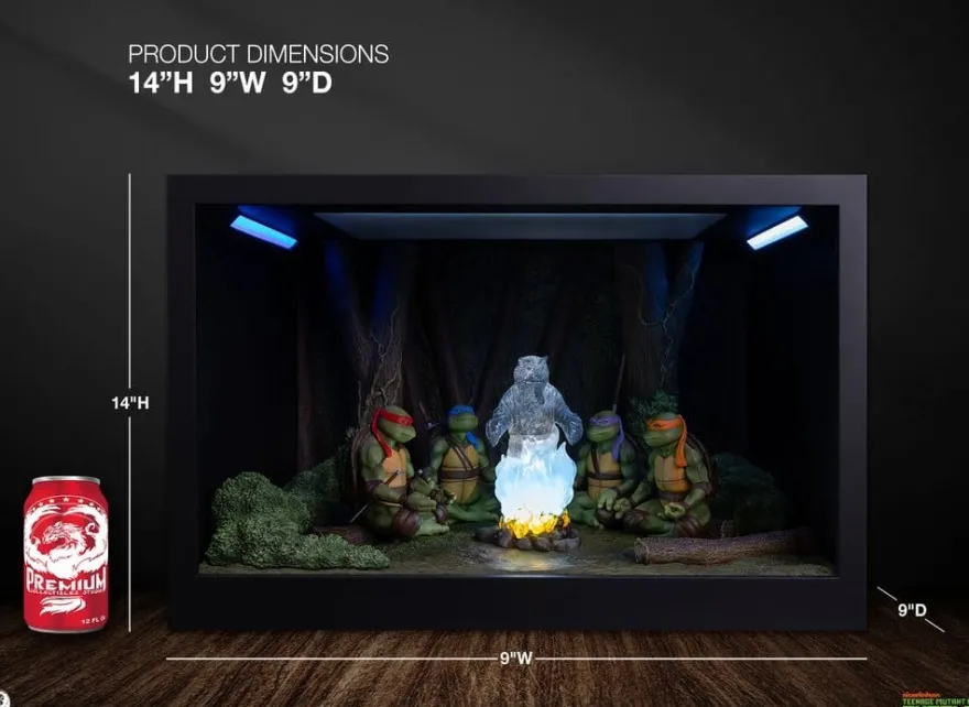 Teenage Mutant Ninja Turtles (Movie Moments) Mini Scale Diorama Splinter's Spirit 36 cm
