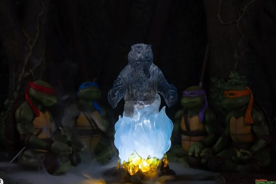 Teenage Mutant Ninja Turtles (Movie Moments) Mini Scale Diorama Splinter's Spirit 36 cm