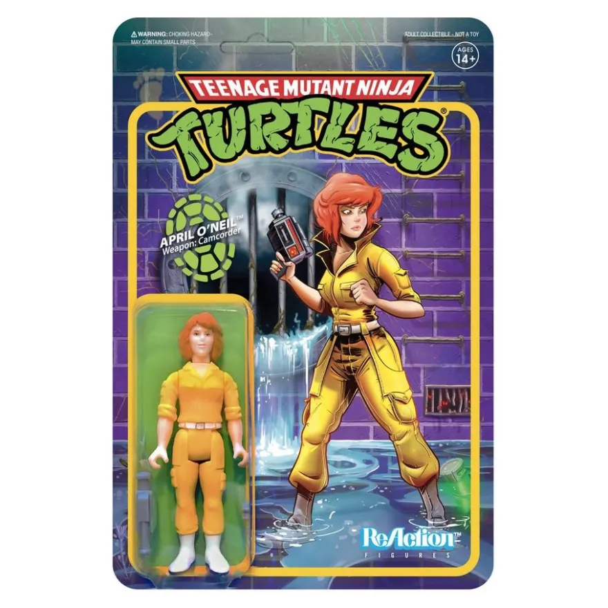 Teenage Mutant Ninja Turtles ReAction Actionfigur April O'Neil