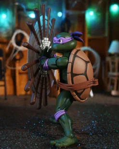 Teenage Mutant Ninja Turtles (Cartoon) Actionfigur Ultimate Donatello Pizza Club VHS 18 cm