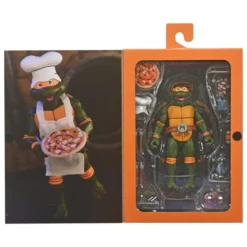 Teenage Mutant Ninja Turtles (Cartoon) Actionfigur Ultimate Michelangelo Pizza Club VHS 18 cm