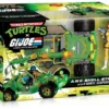 Teenage Mutant Ninja Turtles x G.I. Joe Crossover Classics Fahrzeug A.W.E. Shell-Striker mit Figur