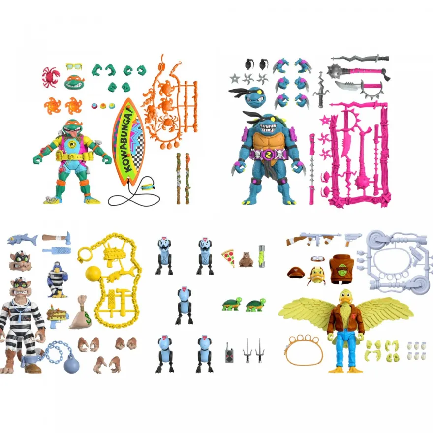 Teenage Mutant Ninja Turtles Ultimates Actionfiguren-Set Wave 6 (5)