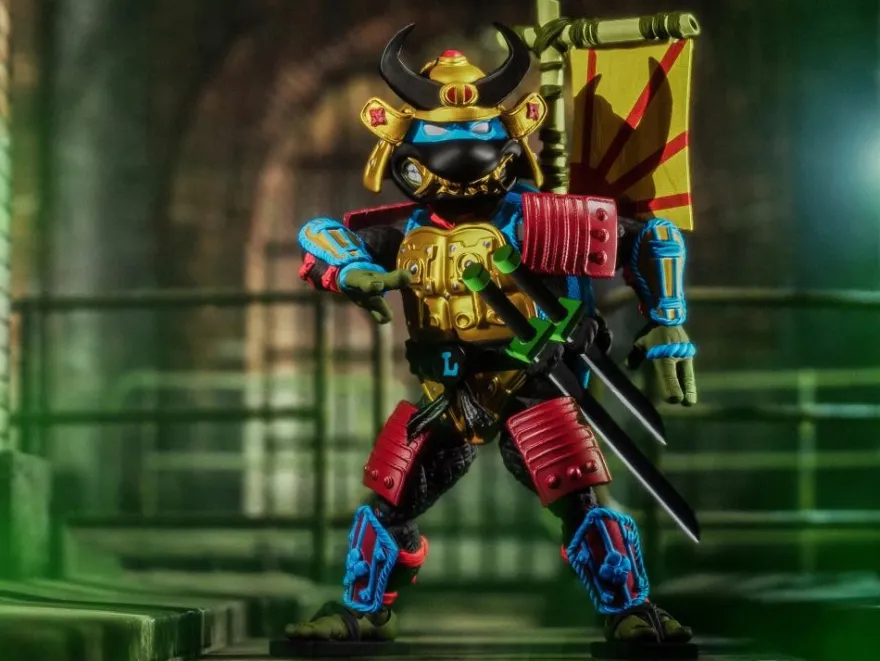 Teenage Mutant Ninja Turtles Ultimates Actionfigur Sewer Samurai Leonardo