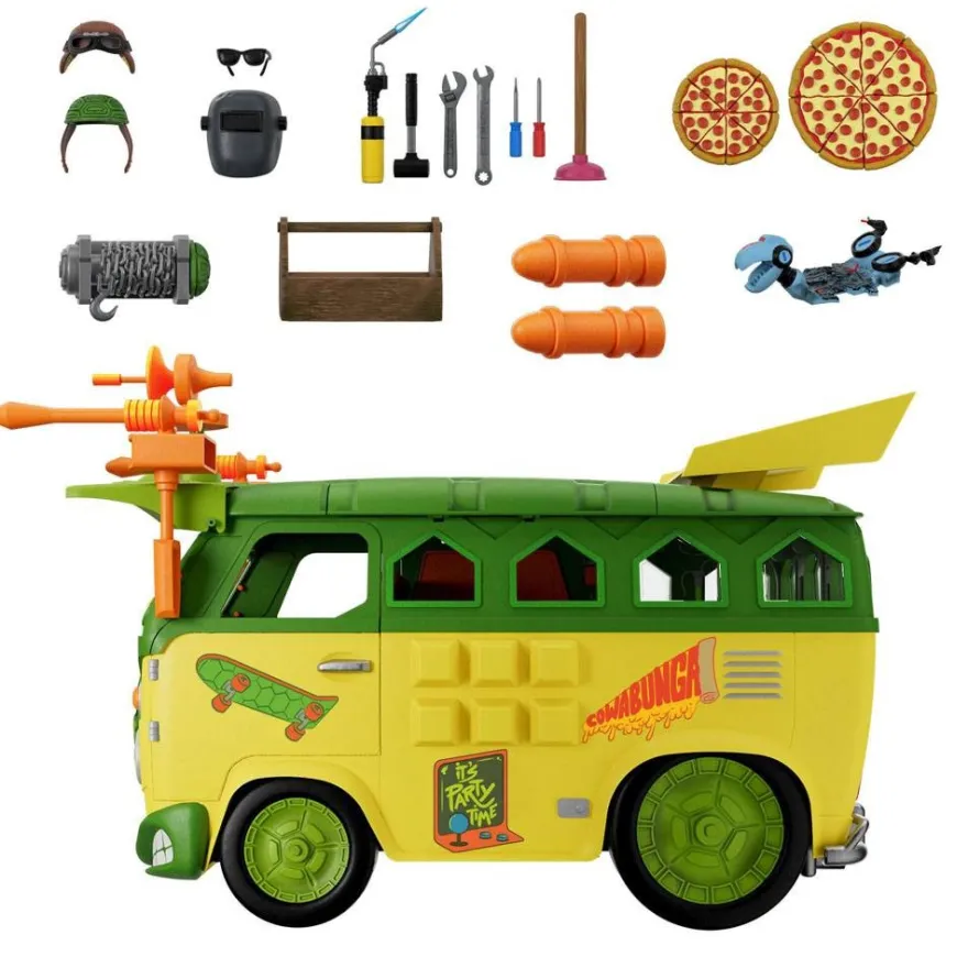 Teenage Mutant Ninja Turtles Ultimates Fahrzeug Party Wagon