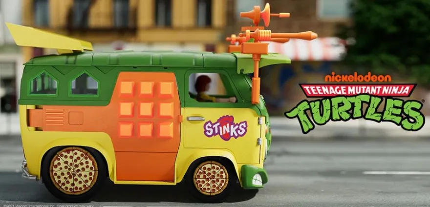 Teenage Mutant Ninja Turtles Ultimates Fahrzeug Party Wagon