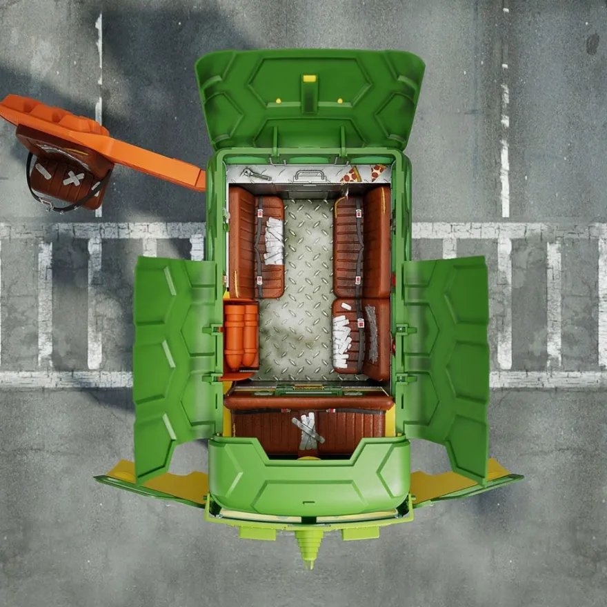 Teenage Mutant Ninja Turtles Ultimates Fahrzeug Party Wagon