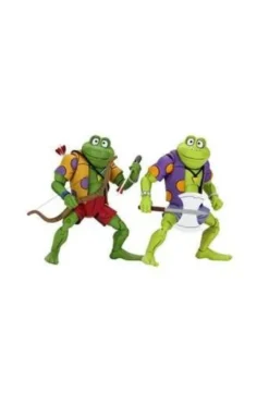 Teenage Mutant Ninja Turtles Actionfiguren Cartoon Genghis & Rasputin Frog (2-Pack)