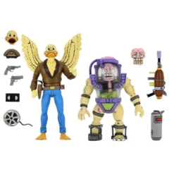 Teenage Mutant Ninja Turtles Actionfiguren Cartoon Ace Duck & Mutagen Man (2-Pack)