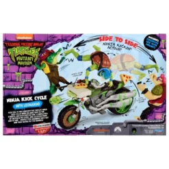 Teenage Mutant Ninja Turtles: Mutant Mayhem Drive n Kick Motorrad mit Leo