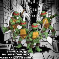 Teenage Mutant Ninja Turtles Actionfiguren Teenage Mutant Ninja Turtles Deluxe Set 8 cm