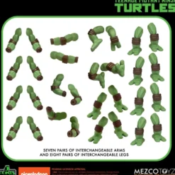 Teenage Mutant Ninja Turtles Actionfiguren Teenage Mutant Ninja Turtles Deluxe Set 8 cm