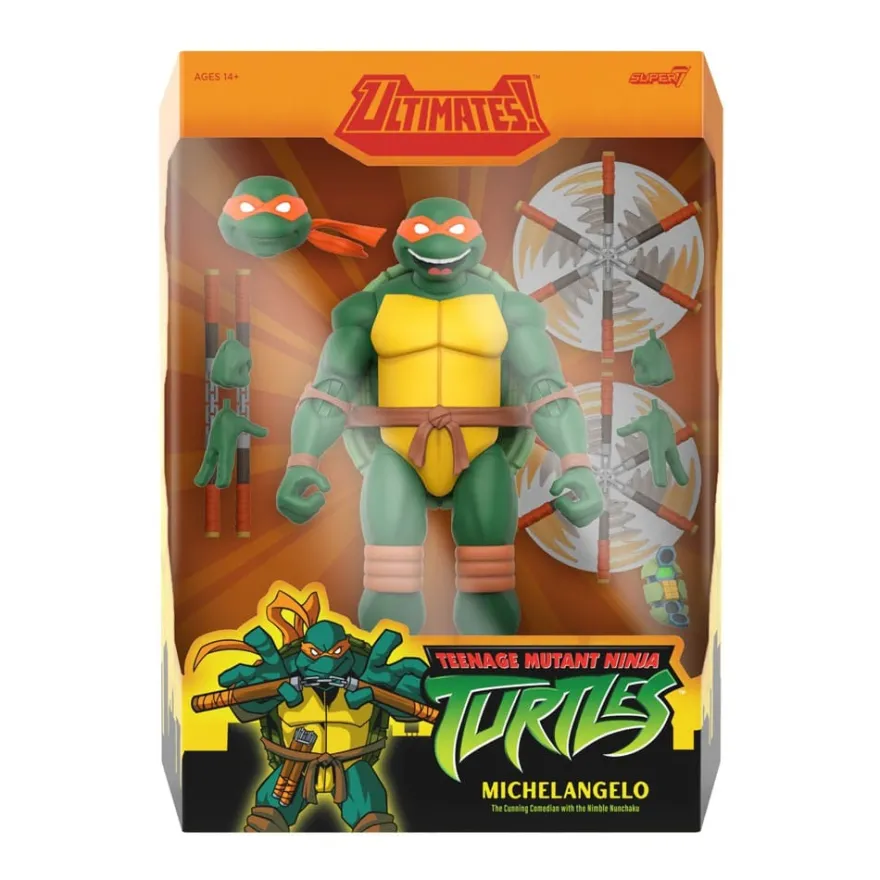 Teenage Mutant Ninja Turtles Ultimates Actionfigur Wave 12 Michelangelo 18 cm