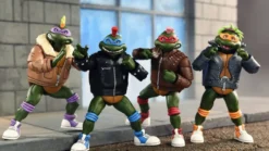 Teenage Mutant Ninja Turtles (Cartoon) Actionfiguren 4er-Pack Punk Turtles 18 cm