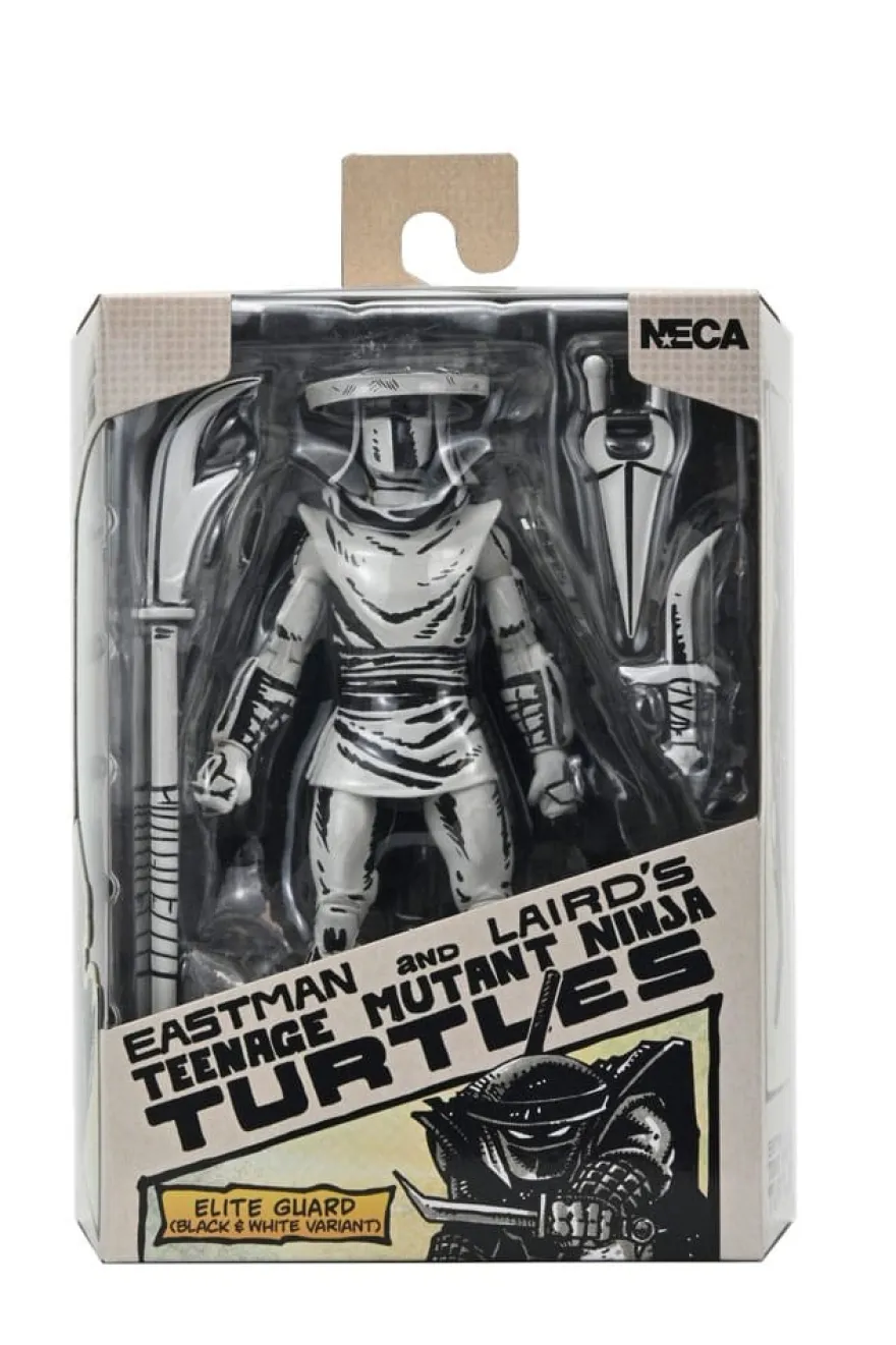 Teenage Mutant Ninja Turtles Actionfigur Elite Foot Ninja Guard Black & White 18 cm