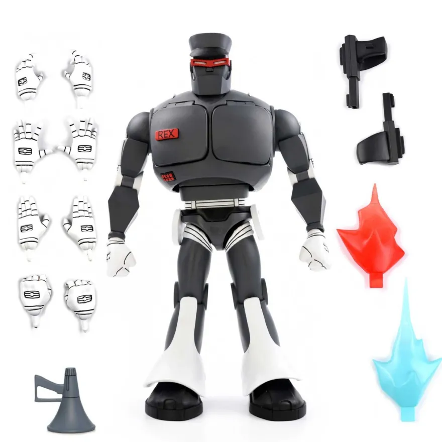 Teenage Mutant Ninja Turtles Cartoon Ultimate Evil Rex Actionfigur 18 cm