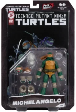 Teenage Mutant Ninja Turtles Page Punchers Actionfigur Michelangelo 13 cm