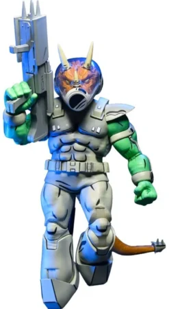Teenage Mutant Ninja Turtles (Mirage Comics) Actionfigur Shock Commando Triceraton 18 cm