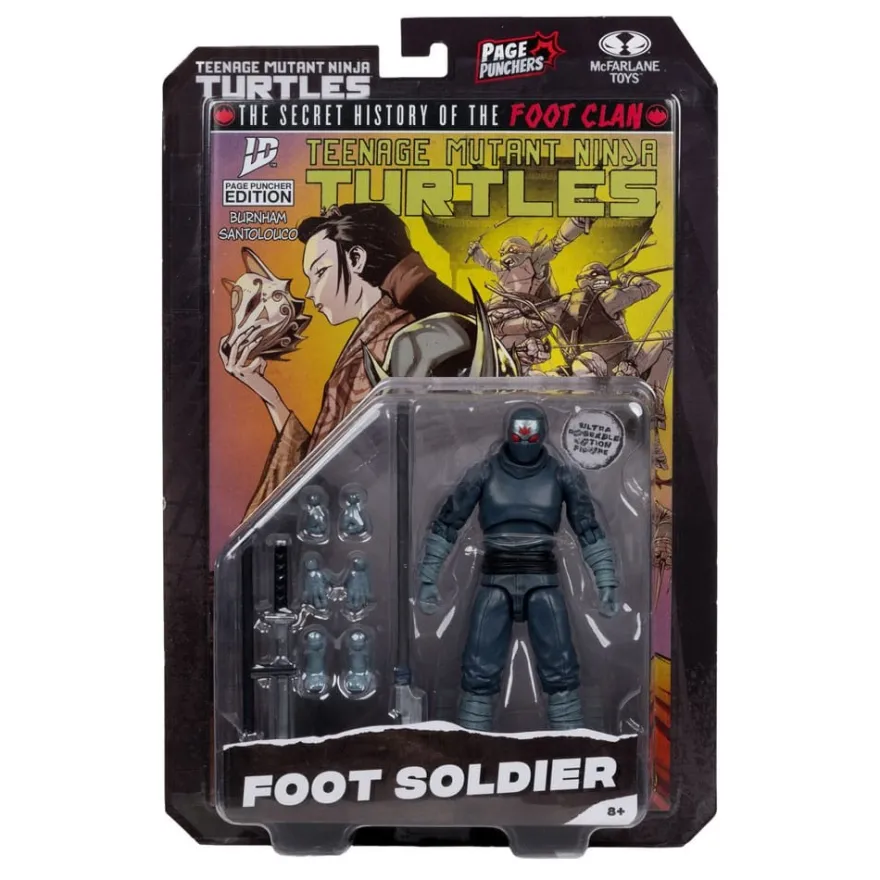 Teenage Mutant Ninja Turtles Page Punchers Actionfigur Foot Soldier 14 cm